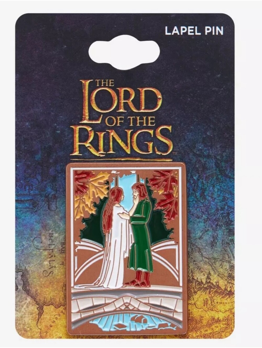 The Lord of the Rings Aragorn & Arwen Lapel Pin
